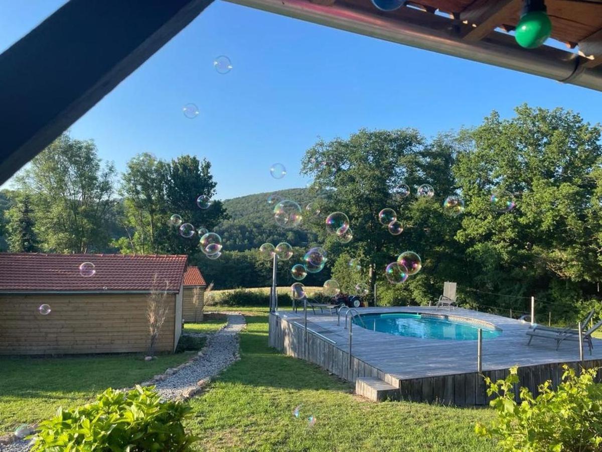 Chalets Lavaux Pouzol Exteriör bild